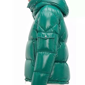 Chaqueta Acolchada con Capucha Unisex de Color Personalizado, Impermeable, Resistente al Viento, Rellena de Algodón, Abrigo Casual de Invierno, Corte Regular, Acabado en Lona - Product Image 3