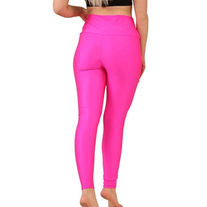 Leggings rose vif pour femmes, sans couture, vêtements de sport, pantalons de yoga, vêtements de sport, collants, leggings de compression en gros pour femmes - Product Image 2