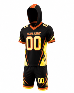 Maillots de football 7v7 personnalisés pour adultes, impression par transfert thermique, prix d'usine, maillot d'entraînement réversible en maille respirante pour match - Product Image 5