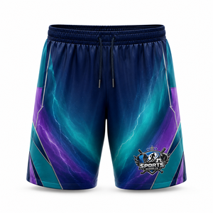 Pantalones Cortos de Fútbol de Nueva Llegada, Premium, de Doble Tejido de Poliéster, Secado Rápido, Flexibles, Suaves, con Malla Transpirable, para Competición Deportiva - Product Image 1