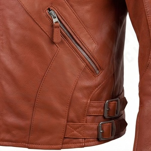 Veste de moto en cuir véritable pour homme de qualité supérieure, nouvelle arrivée, vestes de moto d'hiver, protections amovibles, personnalisables - Product Image 5