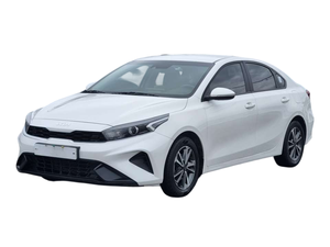 Berline compacte à essence blanche 2022 Clean K3 Forte 5 places, voiture urbaine - Product Image 1