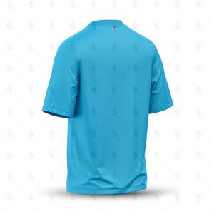 Camiseta de Algodón Lisa para Hombre al por Mayor, 180 GSM, Tejido Cómodo, Producción OEM, Marca Privada, Ropa Casual Diaria - Product Image 5