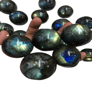 Boule de cristal Labradorite naturelle sculptée Reiki pierre précieuse de guérison taux de vente entier méditation mascotte décorative Feng Shui - Product Image 1