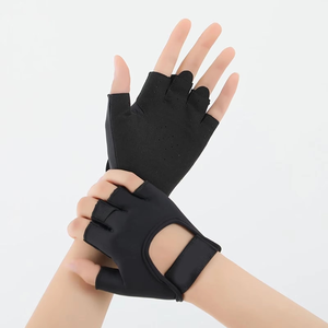 Guantes de Gimnasio Geo Brothers Personalizados de Poliéster de Alta Calidad, Medios Dedos, con Logotipo, Ligeros, Transpirables, para Entrenamiento Físico y Levantamiento de Pesas - Product Image 3