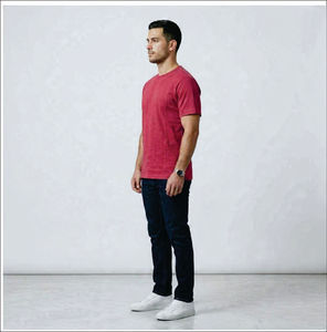 เสื้อยืดคอกลมแขนยาวผู้ชายคุณภาพสูง ผ้าฝ้าย 100% เรียบง่าย แฟชั่น ระบายอากาศได้ดี - Product Image 5