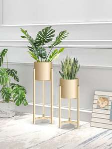 Maceta Circular Moderna para Interiores y Exteriores Horti Club T-007, Fabricada en Plástico PP Ecológico, Duradera, Ligera y con Recubrimiento en Polvo - Product Image 3