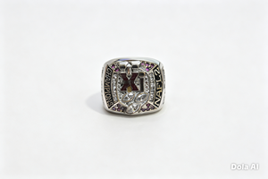 Custom NCAA Championship <b>Ring</b> with Cubic Zirconia Stones/ Personalized College Sports Champion <b>Ring</b> / Commemorative Award <b>Ring</b> - Product Image 1