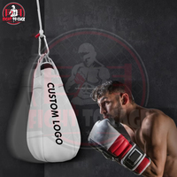 Sac de frappe de boxe en cuir personnalisé, service OEM, nouveau design, sacs de frappe robustes rembourrés en EPE, écologiques