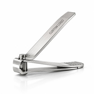 Ensemble cadeau de soins des ongles de qualité supérieure Coupe-ongles en acier inoxydable avec étui en cuir Trousse de toilettage personnelle de luxe pour un usage quotidien - Product Image 4
