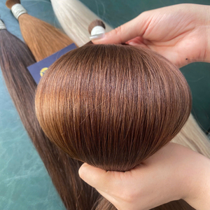 Extensiones de Cabello Virgen Vietnamita Rusa, Cabello Humano Liso y Sedoso, Mechones Suaves, Trama Única, Colores Disponibles - Product Image 3
