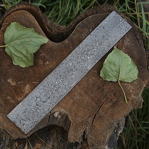 Barra de Acero de Damasco Grande, Forjada a Mano, Lámina de Metal con Alto Contenido de Carbono para Fabricación de Espadas Personalizadas - Product Image 6
