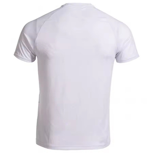 T-shirt à manches longues pour homme, imprimé par sublimation, rouge et noir, col rond, coupe ajustée, style streetwear, tricoté en polyester respirant - Product Image 4