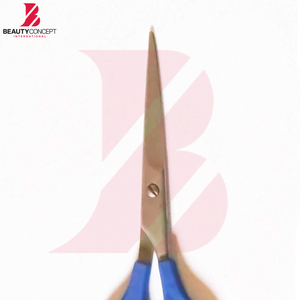 Ciseaux de barbier légers de qualité supérieure avec manche en plastique, ciseaux à cheveux en acier inoxydable, outil professionnel - Product Image 6