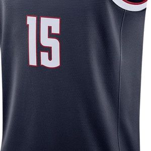 <b>Navy</b> Red Basketball Jersey for Men Sleeveless Athletic Team Uniform Lightweight Sportswear Breathable Competition Game Training - Product Image 6