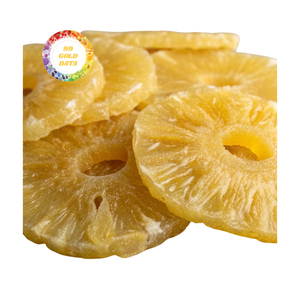 Mitades de Piña Seca Jugosa, Proveedor de Snacks de Frutas Exóticas, Calidad Premium, Precio Económico - Product Image 1