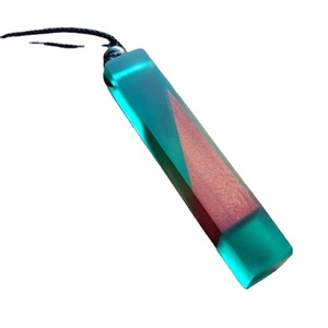 Best Charming Christian Engagement Wedding Romantic Wood & Resin Strand Unique Design Wholesale Pendant <b>Necklace</b> - Product Image 1
