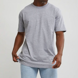 Men's T-Shirt Polyester/Cotton <b>Canvas</b> Breathable Quick Dry Crew Neck OEM Fashion Summer Regular Fit Customizable High Quality - Product Image 4