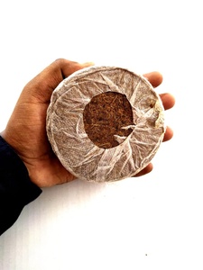 Pastilles de coco, disques de coco, substrat compact sans terre pour semis, facile à repiquer pour une croissance précoce des plantes. - Product Image 4