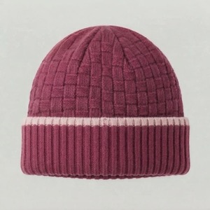 CHALASA SPORTS Gorro de Punto Jacquard Personalizado Y2K 100% Lana, Unisex para Adultos, Bordado, Cálido para Invierno, Gorro de Moda, Venta al Por Mayor OEM - Product Image 6