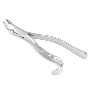 คีมถอนฟันแบบแมนนวลของอเมริกา หมายเลข เครื่องมือถอนฟันกรามบน 85A สำหรับการผ่าตัดทางทันตกรรม ทำจากสแตนเลส ออกแบบตามหลักสรีรศาสตร์ - Product Image 1