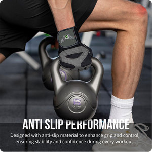 Guantes de Entrenamiento de Fuerza con Ajuste Seguro en la Muñeca para Ejercicio en el Gimnasio y Uso Profesional - Product Image 2