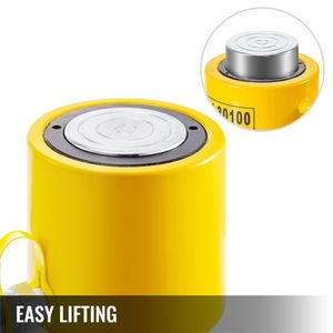 Cilindro Hidráulico de Acción Simple de 50T, 2 Tiempos, Producto Duradero y Eficiente - Product Image 3