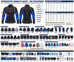 เสื้อแจ็คเก็ตสำหรับวอร์มอัพยิมนาสติก |   สีน้ำเงินดำแบบบล็อกสี - หกสี |   ชุดกีฬาผ้ายืดสแปนเด็กซ์/โพลีเอสเตอร์ |   แห้งเร็ว ป้องกันกลิ่น | - Product Image 6