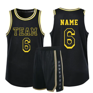 Camiseta de Baloncesto Personalizada de Poliéster, Ropa de Baloncesto Transpirable para Hombre, Uniforme de Equipo de Club, Camiseta de Baloncesto de Secado Rápido para Adultos - Product Image 2