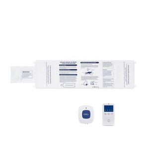 Sistema de Alarma Inalámbrico para Cama con Alerta Temprana y Funciones de Seguridad, Sensor de Prevención de Caídas, Botón de Llamada y Pager - Product Image 1