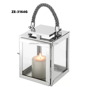 Lanterne en bambou torsadé artistique de style moderne, sculpture d'art flamme contemporaine pour la décoration intérieure et Noël - Product Image 1