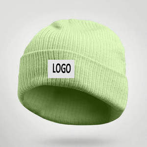 MOVATEXTILES Bonnet décontracté confortable en bon matériau/Bonnet personnalisé en acrylique de nouveau style avec toutes sortes de chapeaux jacquard de couleur - Product Image 1