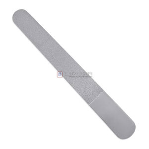 Lima de Uñas Ergonómica de Acero Inoxidable, Cuidado Diario Suave, Diseño de Logotipo Personalizado, 100/180, Lima de Doble Cara para Viaje - Product Image 3