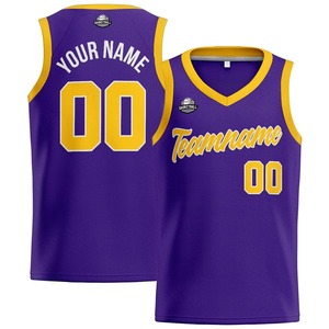 Uniforme de Baloncesto Personalizado, Transpirable, Talla Grande, Sin Mangas, con Malla, Impresión Sublimada, Opciones de Letras para el Nombre del Equipo en la Parte Delantera - Product Image 5