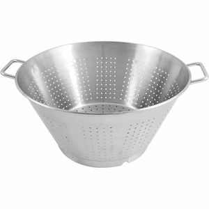 Portable Metal <b>Colander</b> Basket For Home Kitchen Pasta Draining Fruit Washing And Daily Food Preparation - Product Image 1