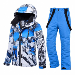 Vêtements de ski pour hommes en gros, combinaison de snowboard respirante pour l'hiver, design personnalisé, vêtements de sport de montagne en plein air, logo OEM, vêtements de ski pour hommes - Product Image 3