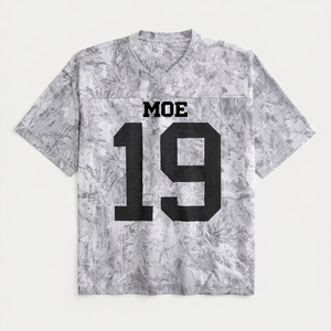 OEM Özel Sublimasyon Baskılı Büyük Beden Erkek Amerikan Futbolu Forması Trend Kamuflaj Tasarımlı Sokak Modası Tişörtü Özel Etiket - Product Image 6