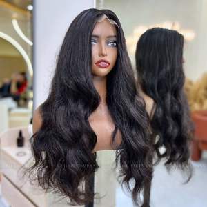 13x4 Lace Front Perruques Cheveux Humains HD Transparent Lace Front Perruques Cheveux Humains Vague Naturelle Frontale Perruques Cheveux Humains - Product Image 1