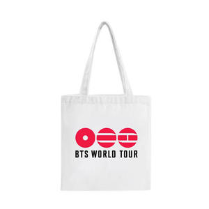 กระเป๋าผ้าแคนวาสสั่งทำพิเศษสำหรับคอนเสิร์ต Kpop ปี 2026 ลายวงบังทันบอยส์ จองกุก โกลเด้น บีที แฟชั่นฤดูหนาว/ฤดูร้อน สไตล์เด็กผู้ชาย ขนาด 32x38 ซม. - Product Image 1