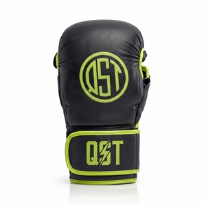 ถุงมือ MMA หนังคุณภาพพรีเมียม ดีไซน์ระบายอากาศได้ดี สำหรับศิลปะการต่อสู้แบบผสมผสานและมวย พร้อมสายรัดข้อมือปรับได้ - Product Image 4