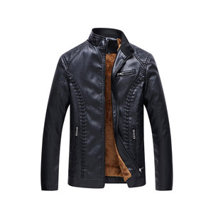 Chaquetas de Cuero para Hombre al por Mayor, Transpirables, Económicas, para Uso en Exteriores, con Cuello Camisero, Cómodas - Product Image 1