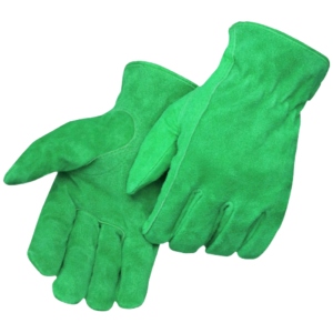 Premium Quality Heavy-Duty Cowhide Grain Leather Safety <b>Gloves</b> Abrasion Resistant Hand Protection for Garden Working Driving - Product Image 4