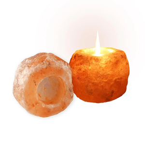 Les porte-bougies naturels de l'Himalaya offrent un charme rustique et une lumière douce pour les intérieurs chaleureux, les restaurants, les spas, les hôtels, les mariages. - Product Image 1