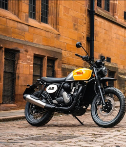 Motocicleta BSA "SCRAMBLER" con Doble Escape Negro, Frenos de Disco, Placa de Matrícula 65 Incluida, Directo de Fábrica - Product Image 6
