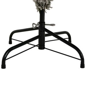 82.7 \ "albero di natale incernierato artificiale con neve floccata per decorazioni Festive - Product Image 5