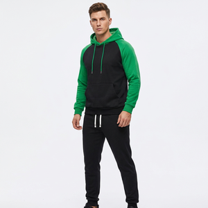 Conjunto Deportivo Personalizado de Dos Tonos para Hombre, Sudadera con Capucha y Pantalones de Chándal, Conjunto Deportivo para Entrenamiento Deportivo al Aire Libre - Product Image 1