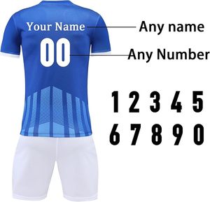 Uniformes de Fútbol para Jóvenes y Adultos, Diseña Tu Propio Nombre, Camiseta de Fútbol Personalizada para Niños, Niñas, Hombres y Mujeres - Product Image 4