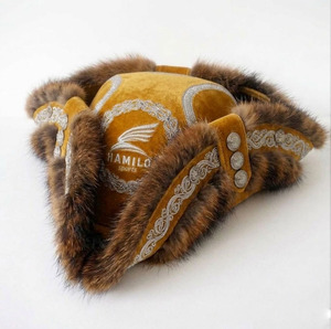 Sombrero de Fieltro de Lana de Alta Calidad 2026, Estilo Vaquero Francés, para Hombre, Negro, Tricorne, Triangular, Guardia de Honor, Estilo Napoleón - Product Image 5