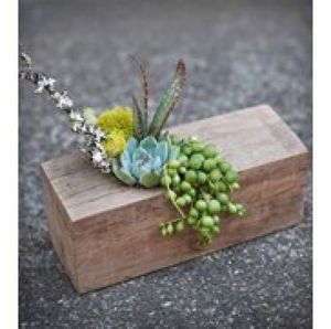 Versatile Wooden Flower <b>Planter</b> <b>Box</b>: Perfect for Plants, Toys, and Gifts! - Product Image 5