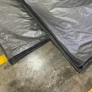 Bâche en PE robuste couleur argent, haute durabilité, grande capacité, couverture imperméable, options de taille et de couleur pour camion - Product Image 3